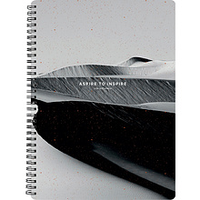 Тетрадь "Sence дюны", А4, 96 листов, клетка, серый