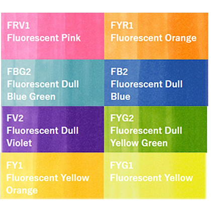 Маркер перманентный "Copic Sketch", FV-2 флуоресцентный тусклый фиолетовый - 2