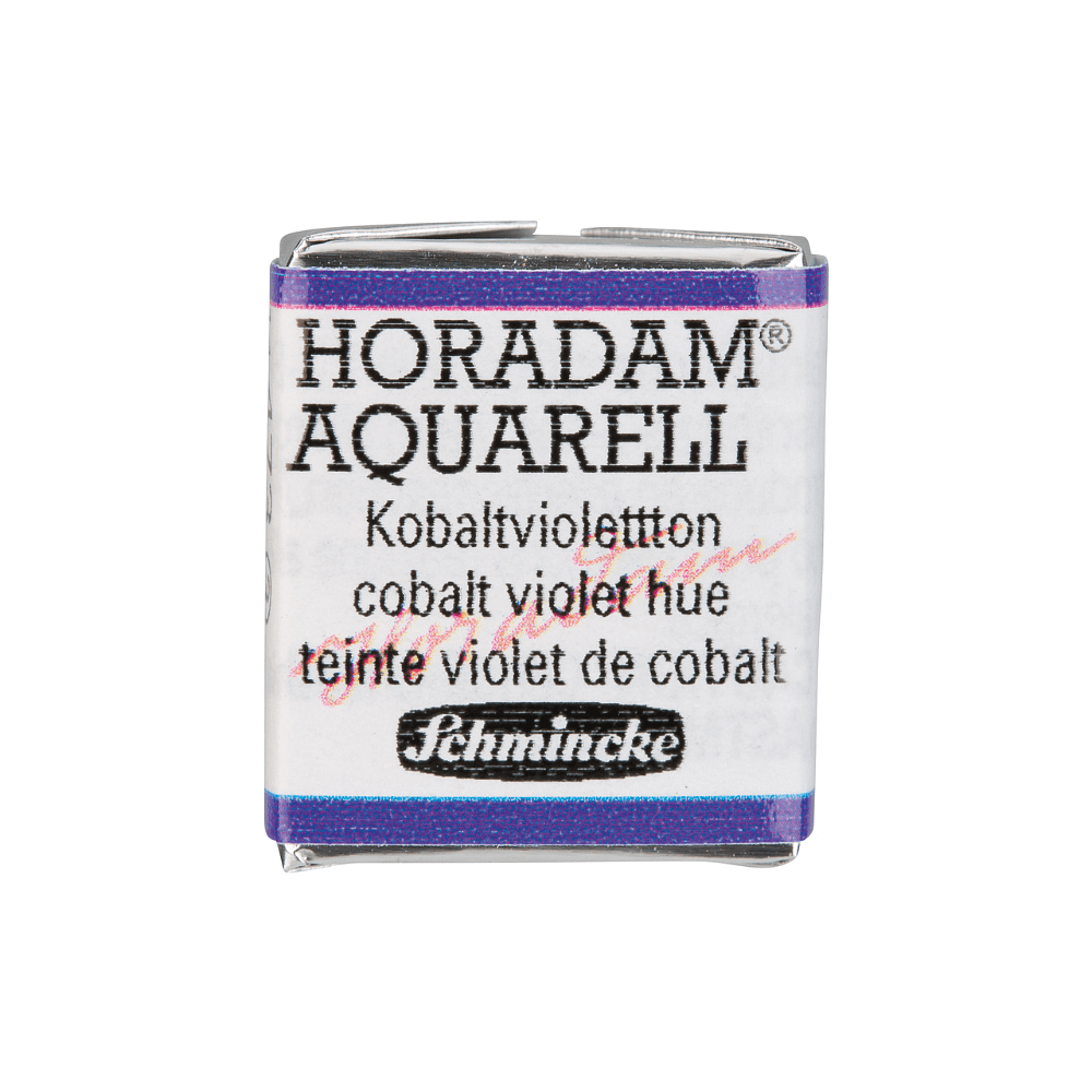 Краски акварельные "Schmincke Horadam", 473 кобальт фиолетовый, полукювета