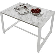 Стол журнальный ALLERD RION, белый муар, Энигма