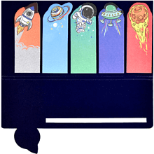 Бумага для заметок Феникс+ "Космос", 75 листов, разноцветный