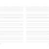 Блокнот "Harris forest green", А5, 96 листов, линейка, зеленый, срез зеленый - 4