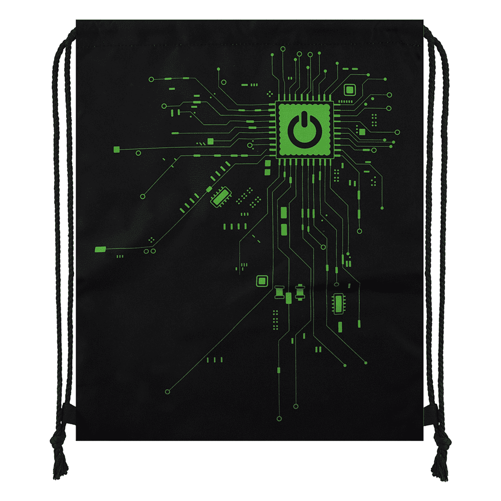 Мешок для обуви "System", черный