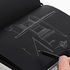 Блокнот "Doodle black and white", А5, 96 листов, белый, срез черный - 6