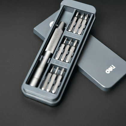 Набор прецизионных отверток Deli YS EDL241010J, 10 шт., кейс - 3