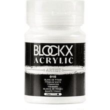 Краски акриловые "Blockx", 010 белила титановые, 500 мл