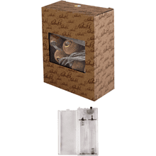 Гирлянда электрическая LED "Нить" с насадками "Ажурный шар 2", 5 м, тепло-белый