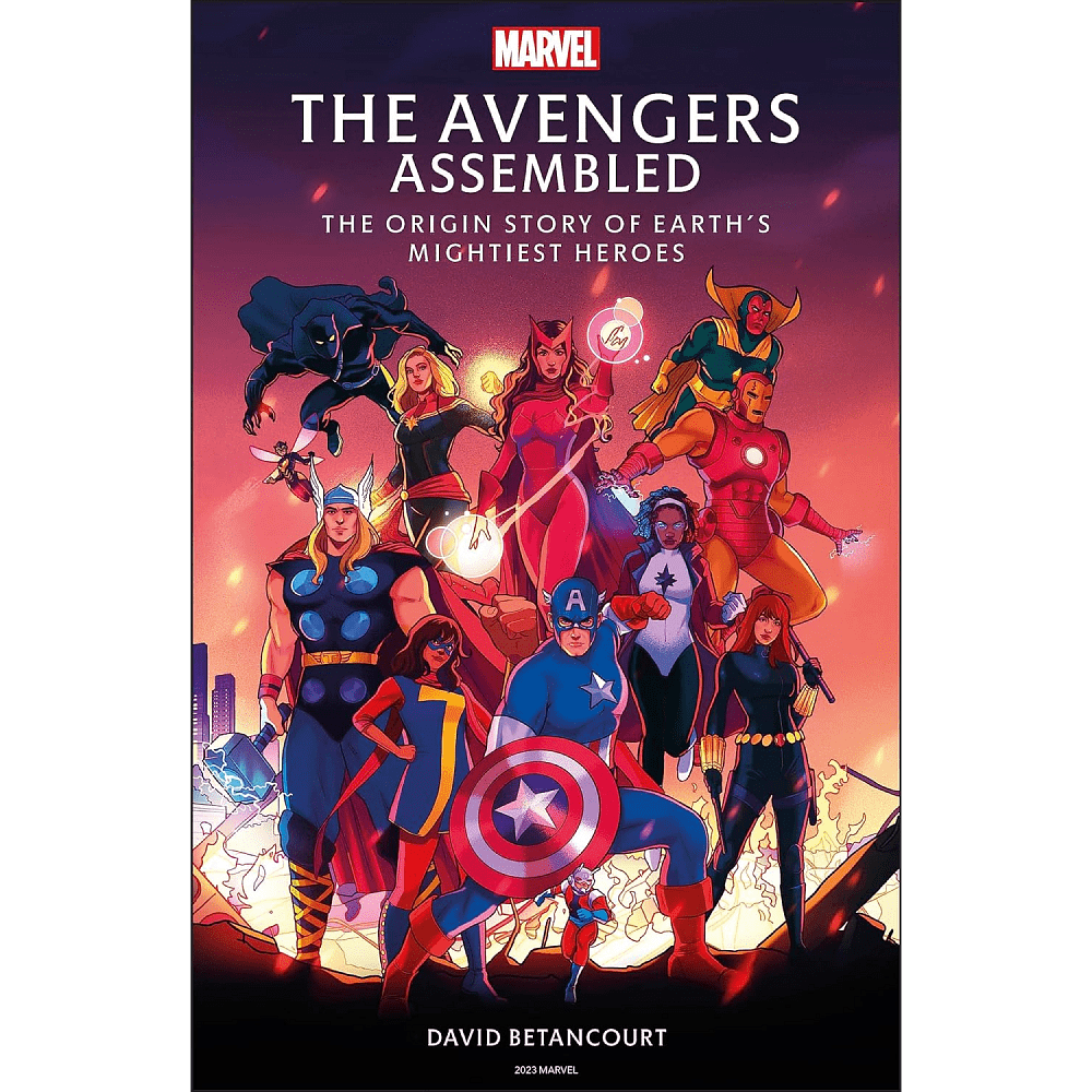 Книга на английском языке "The Avengers Assembled", David Betancourt