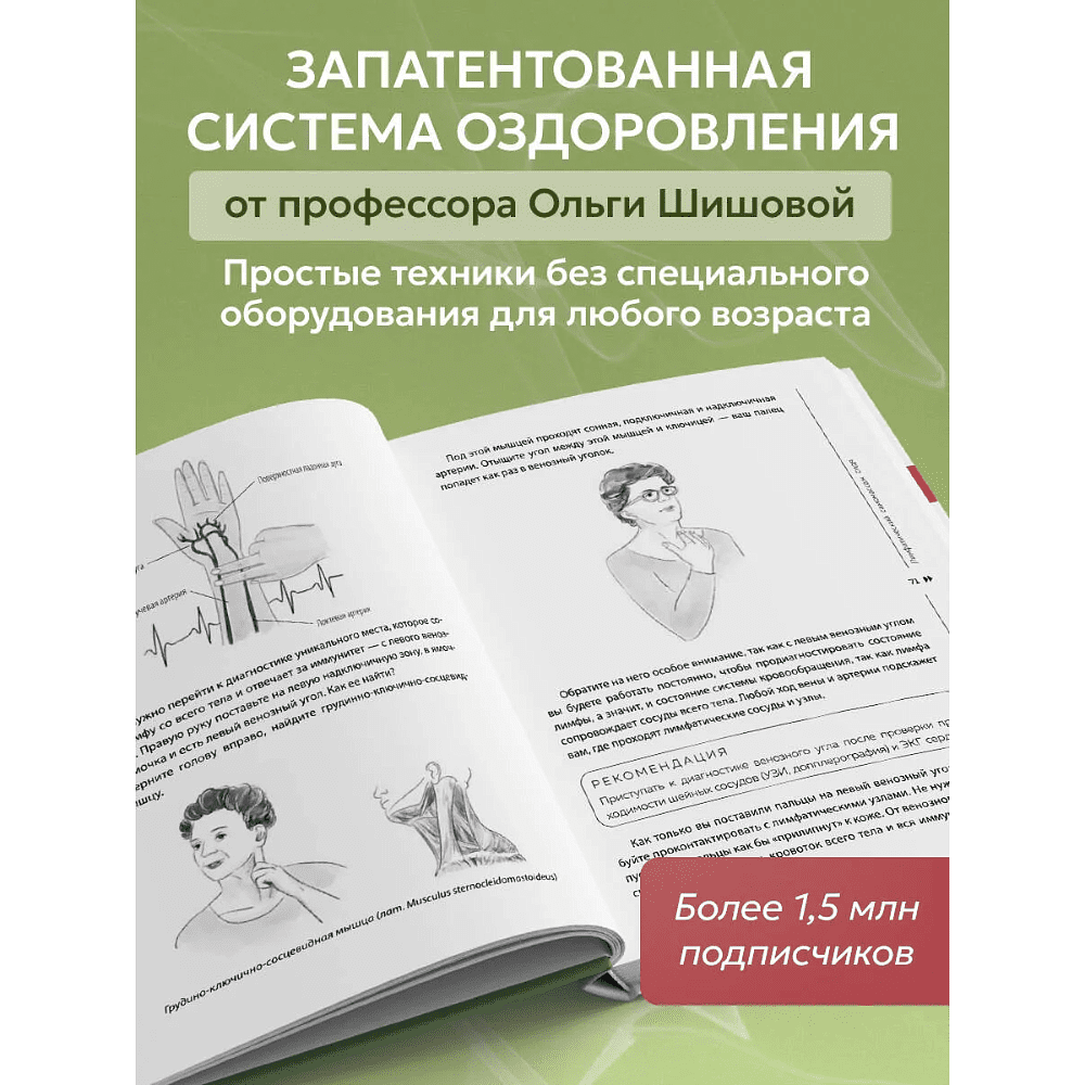 Книга "Лимфатический самомассаж. Практики, которые избавят вас от отечности, чувства тяжести и нормализуют пищеварение", Ольга Шишова - 4