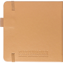 Скетчбук "Sketchmarker", 12x12 см, 140 г/м2, 80 листов, капучино