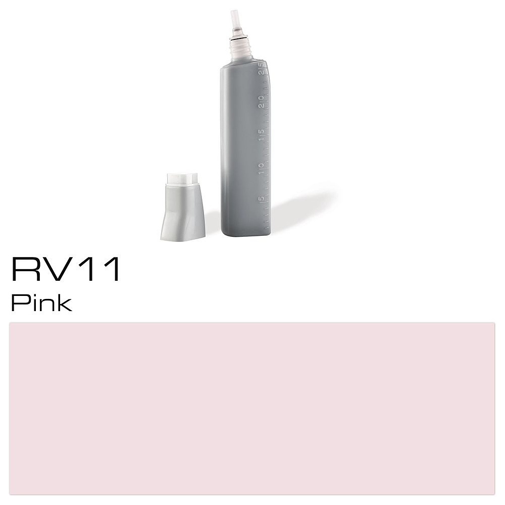 Чернила для заправки маркеров "Copic", RV-11 розовый