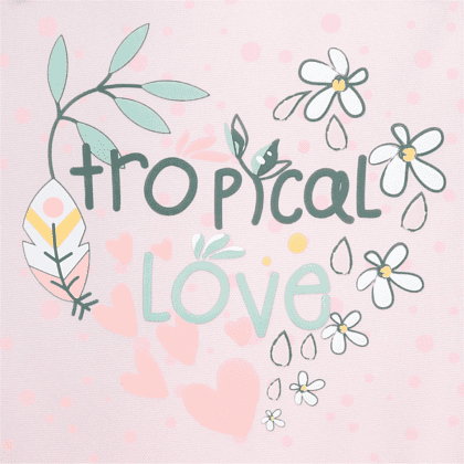 Рюкзак школьный "Tropical Love", розовый - 8