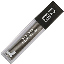 Грифели для автоматического карандаша "Q-connect", HB, 0.7 мм, 12 шт
