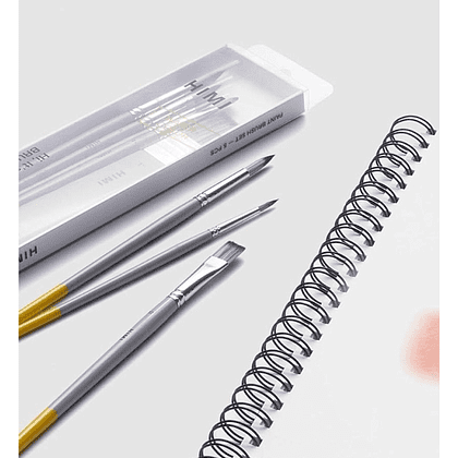 Набор кистей "Himi", 5 шт, синтетика - 8