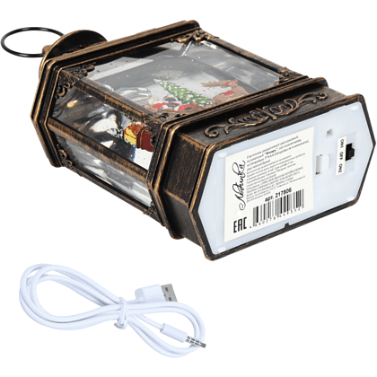 Украшение новогоднее музыкальное "Светильник. Фонарь" - 4