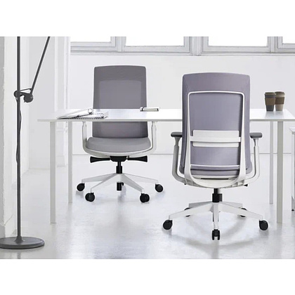 Кресло компьютерное SitZone E-VL002A, сетка, ткань, пластик, черный - 10