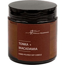 Свеча декоративная Stella Fragrance "Tonka Macadamia", 90 гр.