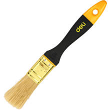 Кисть малярная Deli YS EDL509141, плоская, 1"-25 мм, смешанная щетина