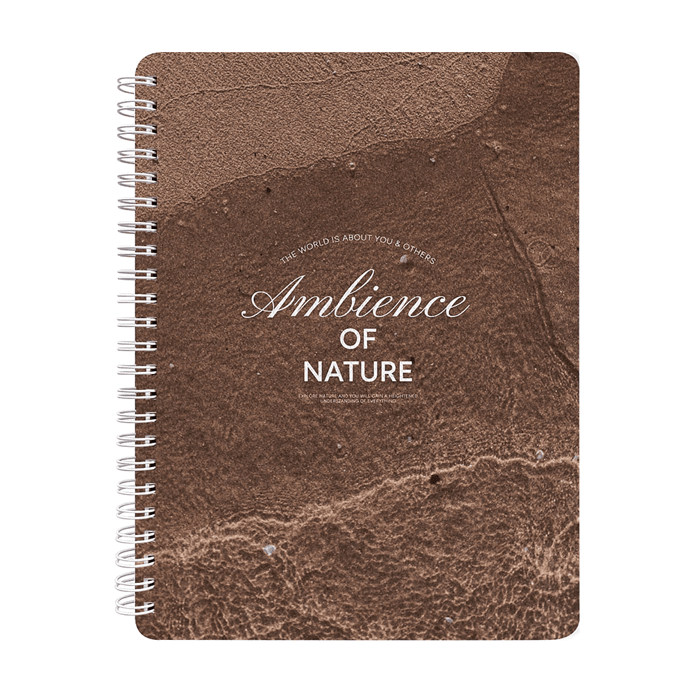 Тетрадь "Ambience песок", A5, 80 листов, точка, разноцветный