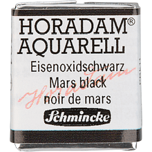 Краски акварельные "Schmincke Horadam", 791 Марс черный, полукювета