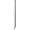 Ручка шариковая автоматическая "Wass", 0.7 мм, серебристый, стерж. синий - 2