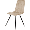 Стул Бюрократ "CH-K1_4", ткань, бежевый, металл, комплект 4 штуки - 3