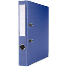 Папка-регистратор "Basic-Smart", А4, 75 мм, ПВХ ЭКО, темно-синий