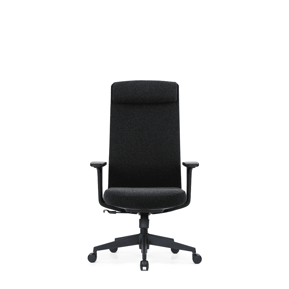 Кресло для руководителя SitZone "CH-366A-WB", ткань, пластик, черный - 4