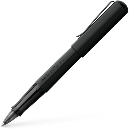 Ручка-роллер "Ink roller Hexo black", черный, стерж. черный
