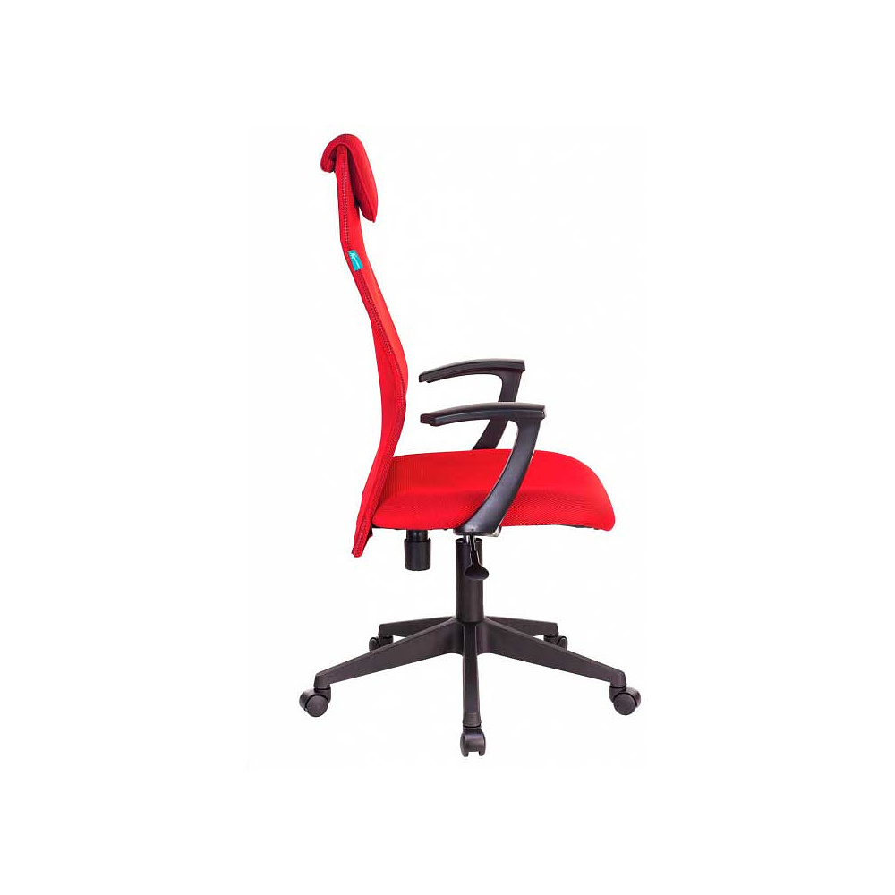 Кресло для руководителя "Бюрократ KB-8/DG", ткань, пластик, красный - 2