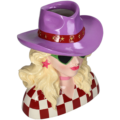 Ваза "Cowgirl", разноцветный - 2