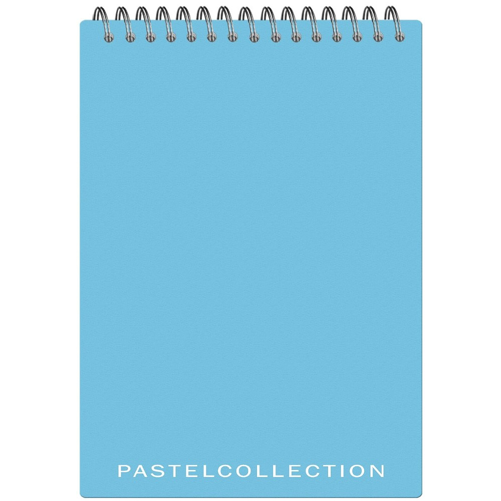 Тетрадь "Pastel Collection", А5, 60 листов, клетка, мятный, голубой 