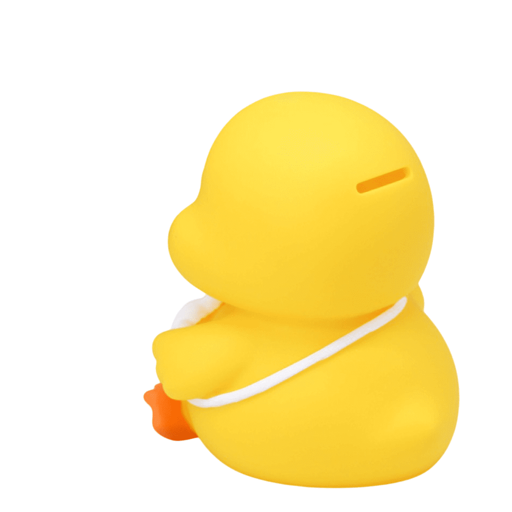 Копилка "Duckling", пластик, желтый - 2