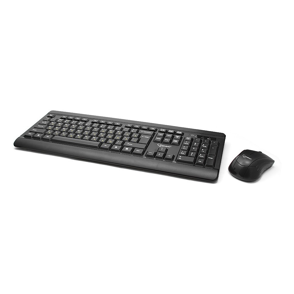 Комплект "Gembird KBS-8001": клавиатура и мышь, черный - 5