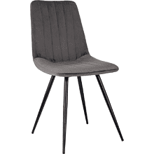 Стул Бюрократ "CH-K6_4", ткань, темно-бежевый, металл, комплект 4шт