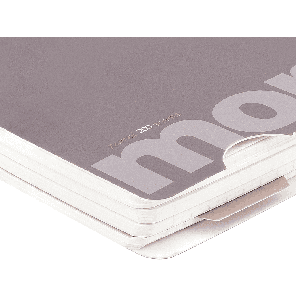 Книга записная "Carrarra", A5, 200 листов, клетка, линейка, точка, фиолетовый - 3