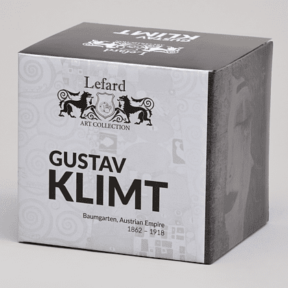 Кружка фарфоровая "Золотые слезы", 360 мл, коричневый - 3