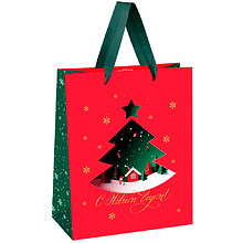 Пакет подарочный "Christmas magic", ламинированный