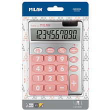 Калькулятор "10-digit. Silver", розовый
