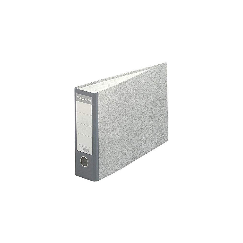 Папка-регистратор "Horizontal", A4, 70 мм, картон, серый