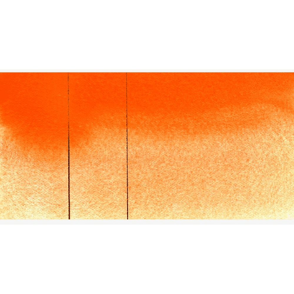 Краски акварельные "Aquarius", 364 хром оранжевый имитация, кювета - 2