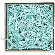 Наполнитель бумажный, гофрированный, 3 мм, 50 г, голубой