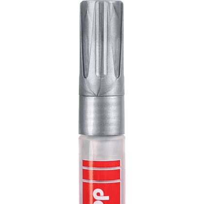 Маркер акриловый для кожи "Darwi", 2 мм, серебро - 3