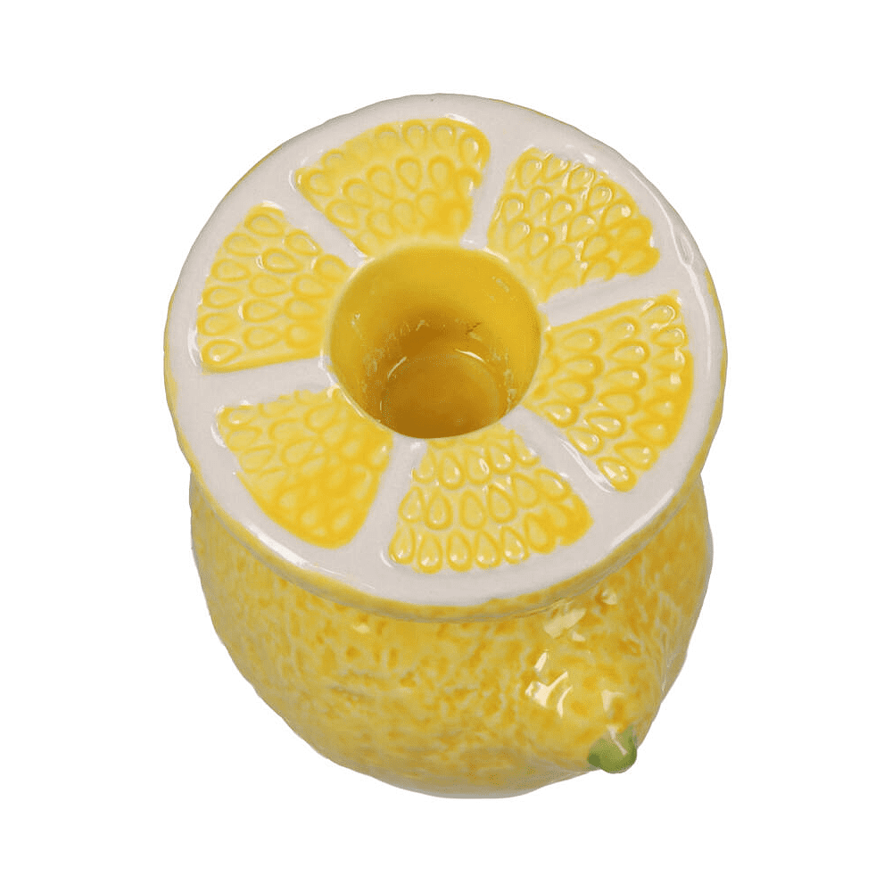 Подсвечник "Lemon", 10х7х10 см, желтый - 3
