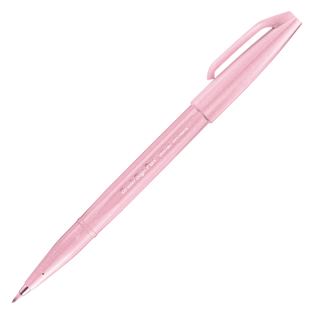Маркер-кисть "Brush Sign pen", светло-розовый