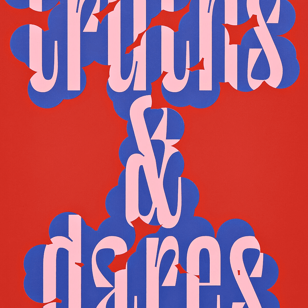 Блокнот "Truth&dares", А5+, 128 листов, в точку, красный, срез красный - 3