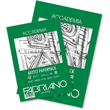 Блок бумаги для рисования "Fabriano. Art pack", А3, 160 г/м2, 75 листов
