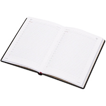 Ежедневник недатированный "Velvet", А5, 272 страницы, черный