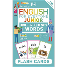 Карточки на английском языке "English for Everyone Junior: High Frequency Words Flash Cards" 