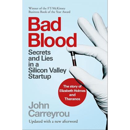 Книга на английском языке "Bad Blood" , John Carreyrou